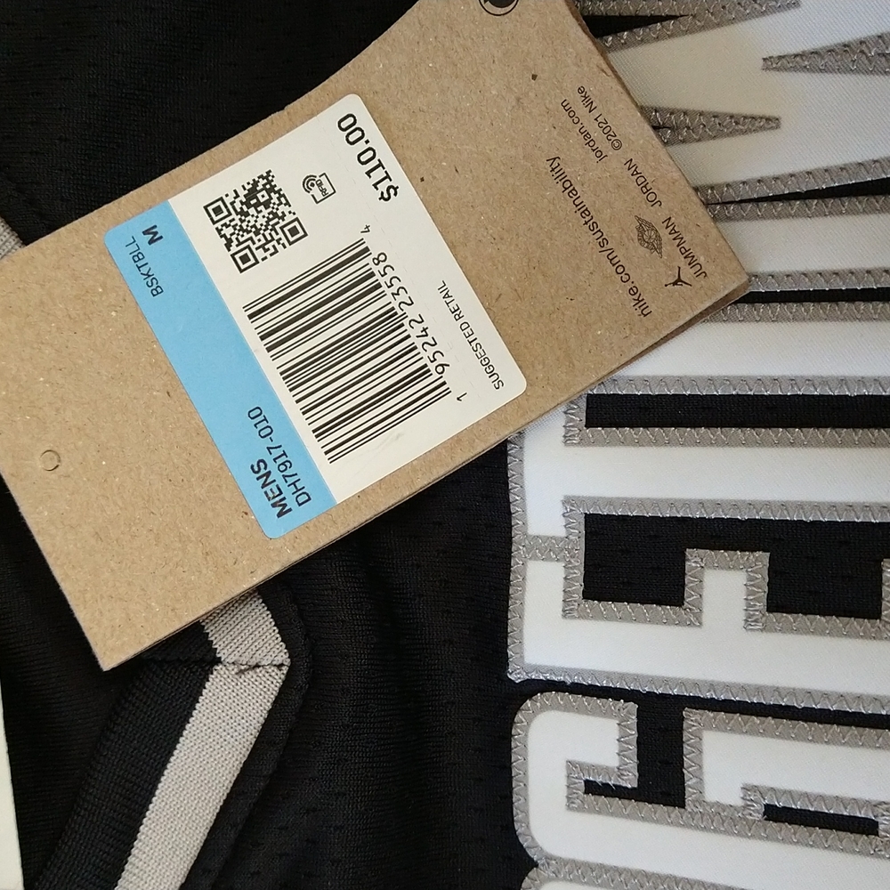 Medium Large or XL Men's NCAA Jordan Georgetown Hoyas NIKE ELITE #8 Jersey - Picture 16 of 16